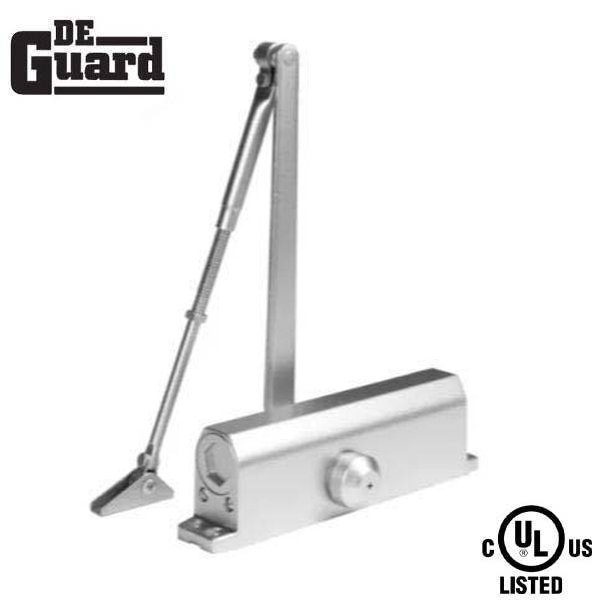 Deguard Hydraulic Door Closer Back Check Grade1- Satin Nickel (1-6) DDC1500-BC-SN